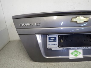 CHEVROLET AVEO SEDAN T250 07- KLAPA BAGAŻNIKA 04U 8/13 MINIATURA