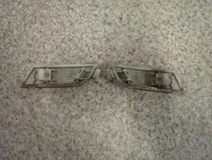 NISSAN NOTE E11 06-12 ODBLASK ZDERZAKA TYLNY 4/5 MINIATURA