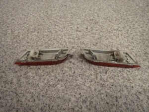 NISSAN NOTE E11 06-12 ODBLASK ZDERZAKA TYLNY 5/5 MINIATURA