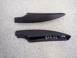 FIAT SEDICI SUZUKI SX4 06- ZAŚLEPKA RELINGU PRZEDNIA LEWA 5/5 MINIATURA