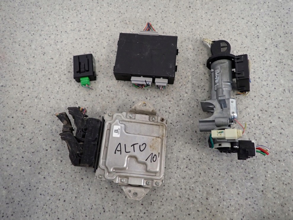 SUZUKI ALTO 09- 1.0 i ZESTAW STARTOWY STACYJKA KOMPUTER IMMO 5/5