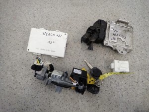 SUZUKI SPLASH 1.2i 12-14 ZESTAW STARTOWY KOMPUTER STACYJKA 5/5 MINIATURA