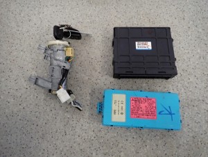 MITSUBISHI LANCER VII 04-07 1.6I ZESTAW STARTOWY KOMPUTER STACYJK 1/6 MINIATURA