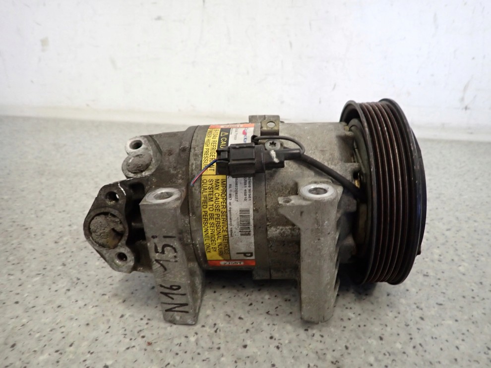 NISSAN ALMERA 00- 1.5i KOMPRESOR KLIMATYZACJI 2/8