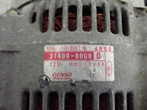 SUZUKI IGNIS 1.3i 00-03 ALTERNATOR 2/6 MINIATURA