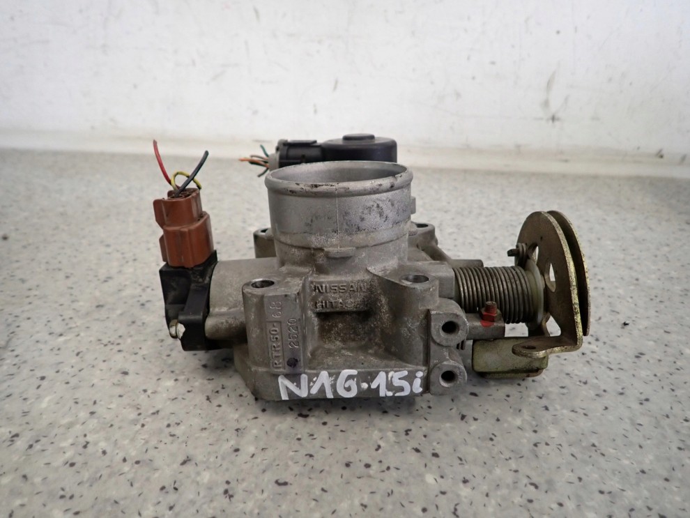 NISSAN ALMERA N16 00-03 1.5i QG15 PRZEPUSTNICA POWIETRZA 1/8