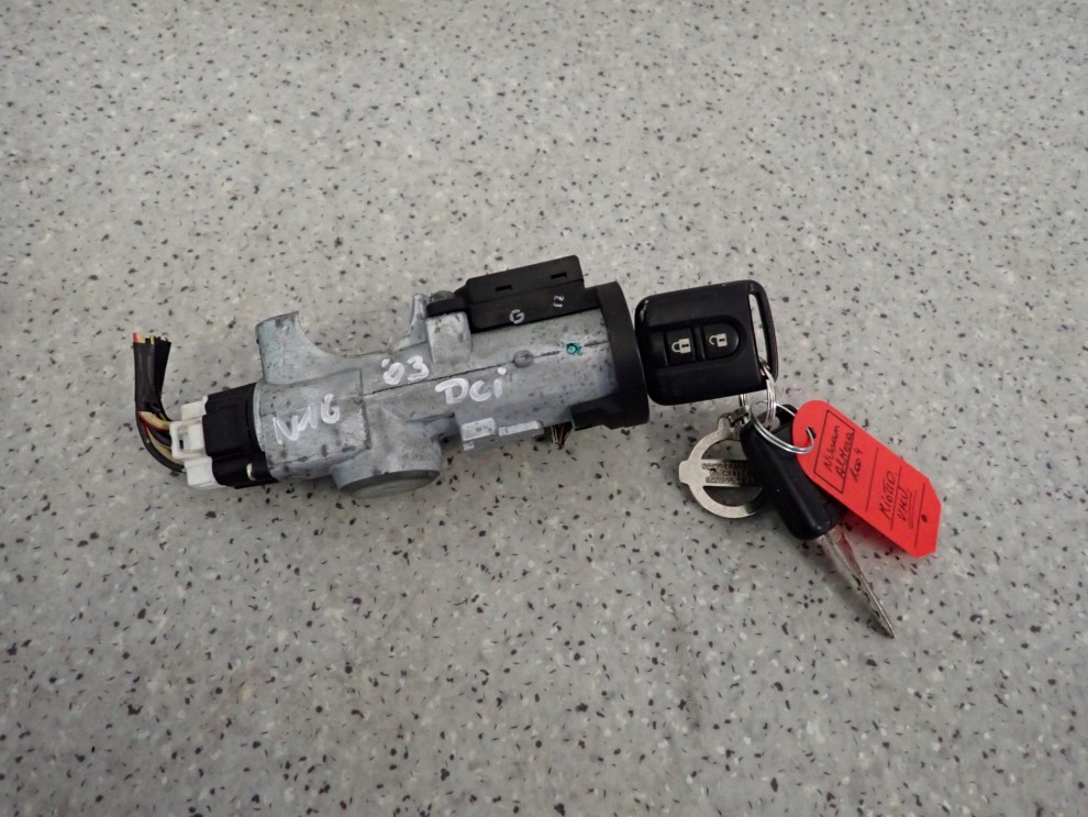 NISSAN ALMERA N16 QG15 03-06 ZESTAW STARTOWY STACYJKA KOMPUTER LIFT 6/6