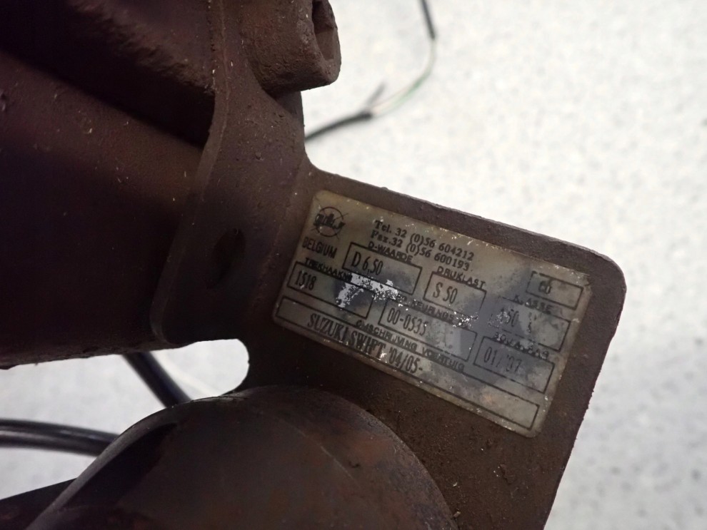 SUZUKI SWIFT MK6 04-09 HAK HOLOWNICZY 6/7