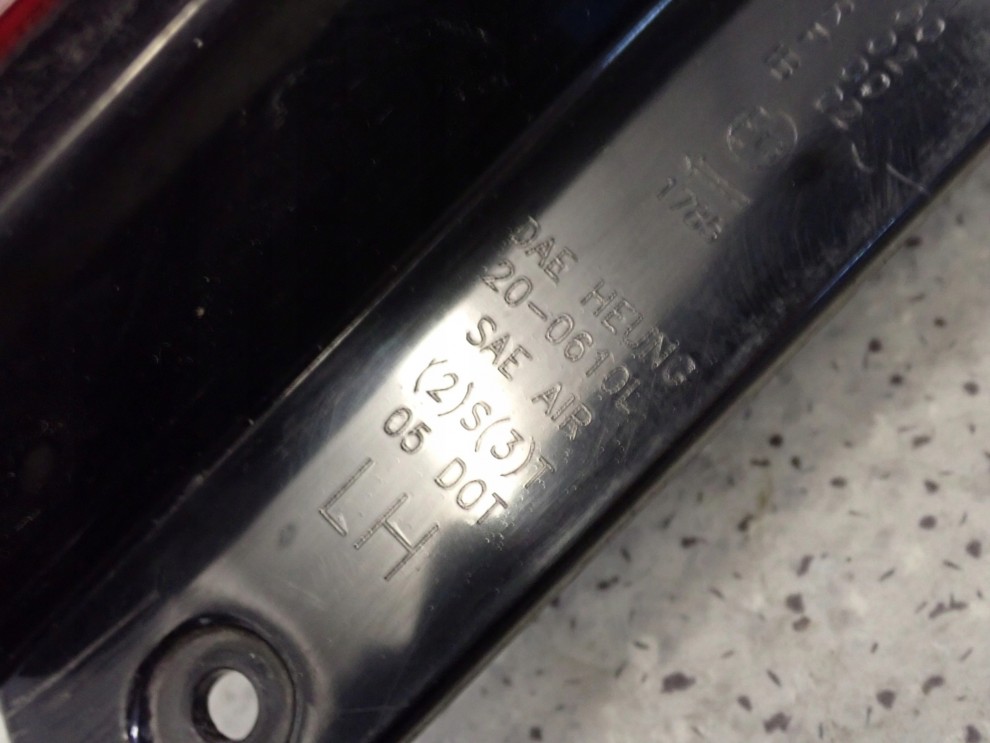 CHEVROLET AVEO T250 4D 07- LAMPA TYLNA LEWA 5/6