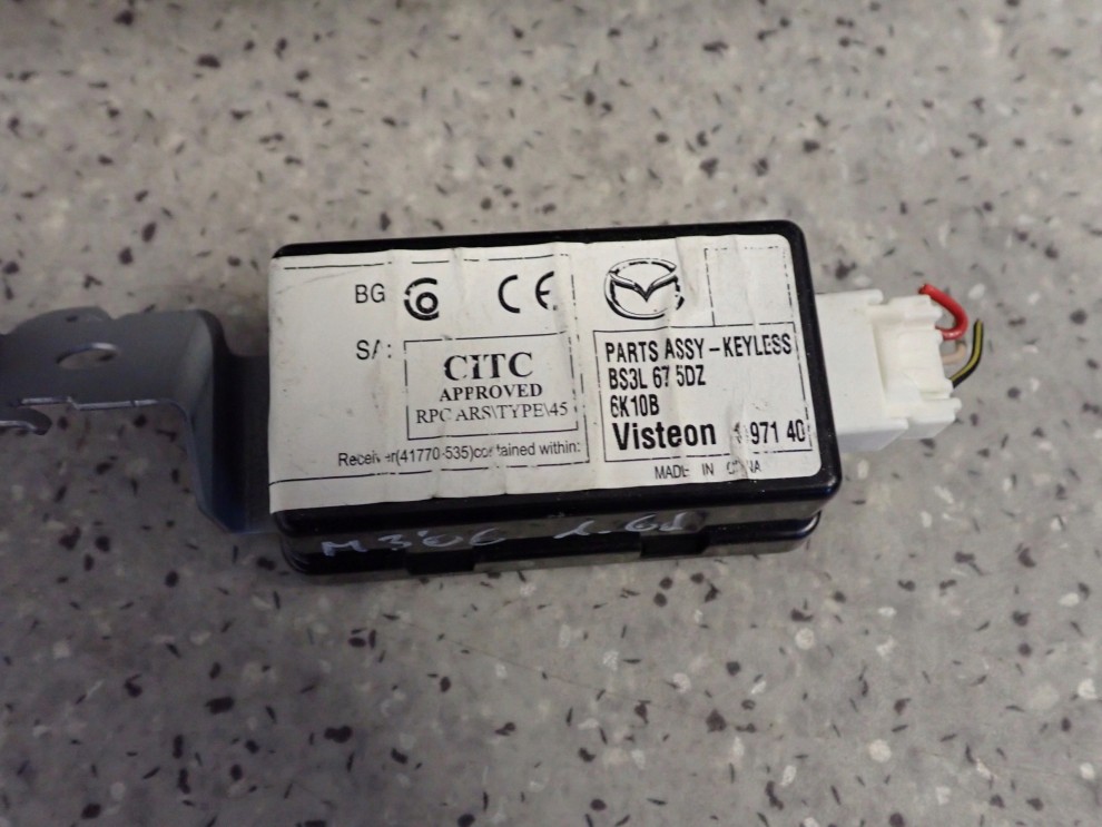 MAZDA3 MAZDA 3 BK 03-08 1.6 DIESEL ZESTAW STARTOWY KOMPUTER 4/9