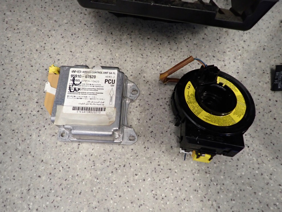 KIA PICANTO 07-10 PODUSZKI POWIETRZNE SRSY LIFT 7/14