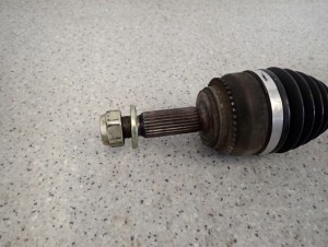 MITSUBISHI LANCER VII 1.6i 04- PÓŁOŚ PRZEDNIA LEWA 5/6 MINIATURA