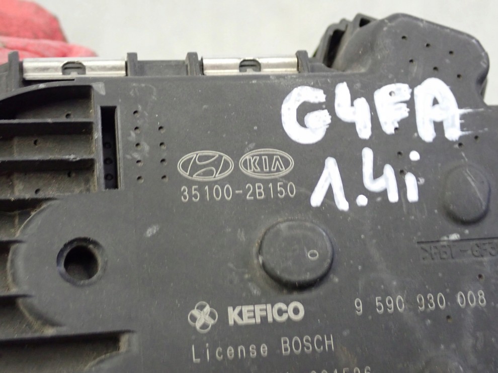 KIA VENGA 09- PRZEPUSTNICA POWIETRZA 1.4 BENZYNA 7/8