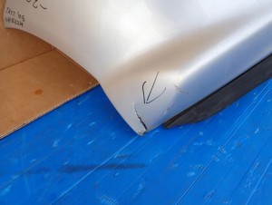 HONDA JAZZ II 06-08 ZDERZAK PRZEDNI NH623M 6/16 MINIATURA