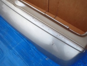 NISSAN MICRA K12 LIFT 07-10 ZDERZAK TYLNY KY0 10/13 MINIATURA