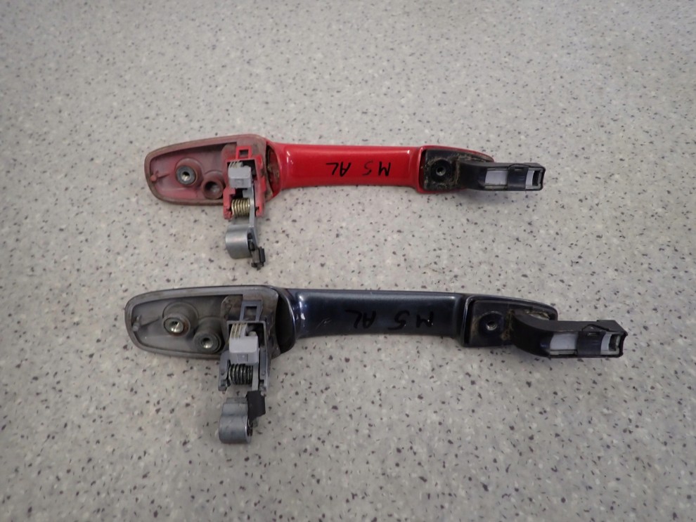 MAZDA5 MAZDA 5 I 05- KLAMKA TYLNA LEWA 4/4