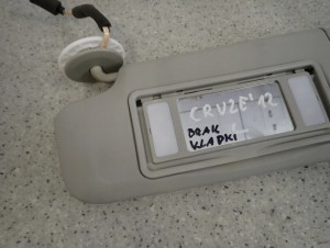 CHEVROLET CRUZE 08- DASZEK PRZECIWSŁONECZNY LEWY 3/6 MINIATURA