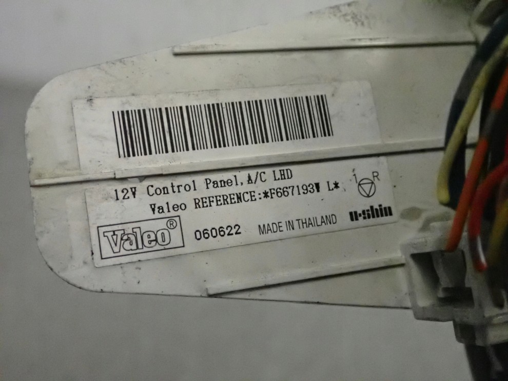 NISSAN MICRA K12 02-05 PANEL STEROWANIA NAWIEWEM 7/7