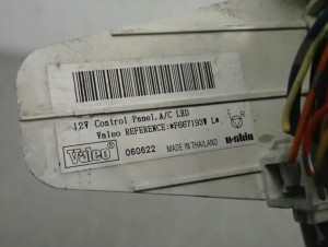 NISSAN MICRA K12 02-05 PANEL STEROWANIA NAWIEWEM 7/7 MINIATURA