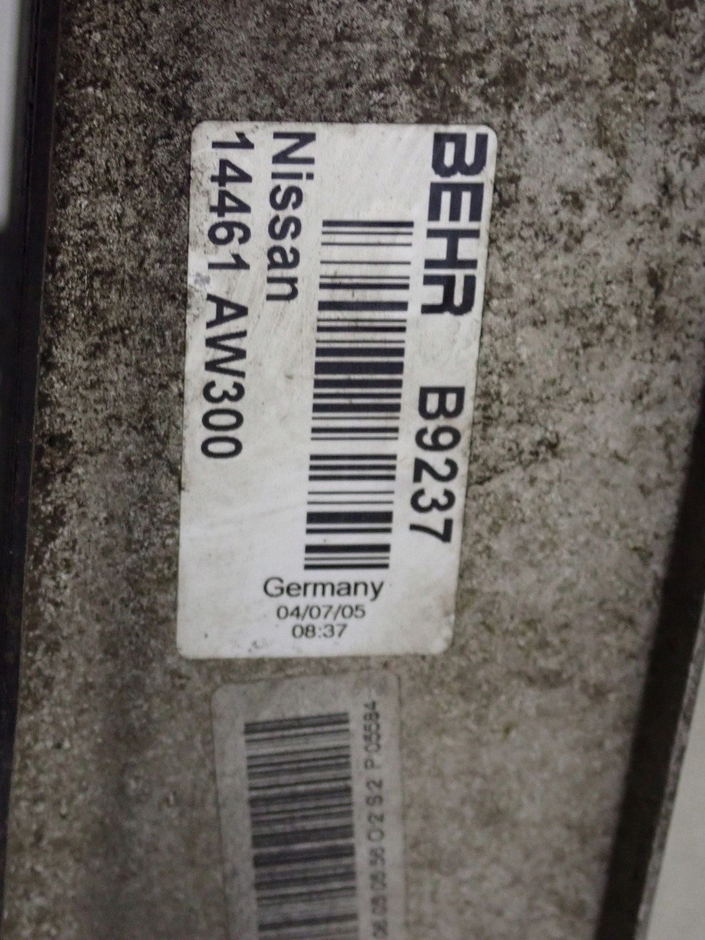 NISSAN PRIMERA P12 1.9 dCi INTERCOOLER CHŁODNICA 8/8