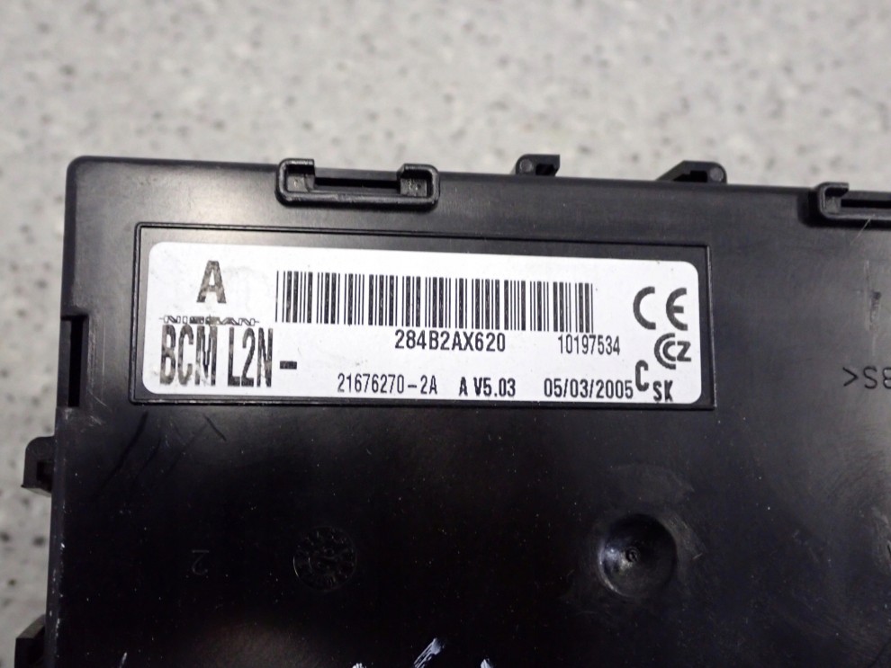 NISSAN MICRA K12 03- 1.2 BENZ ZESTAW STARTOWY KOMPUTER 3/5