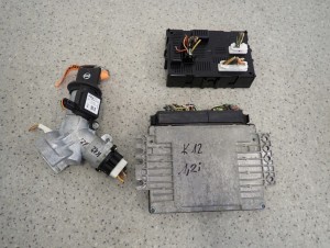 NISSAN MICRA K12 03- 1.2 BENZ ZESTAW STARTOWY KOMPUTER 5/5 MINIATURA