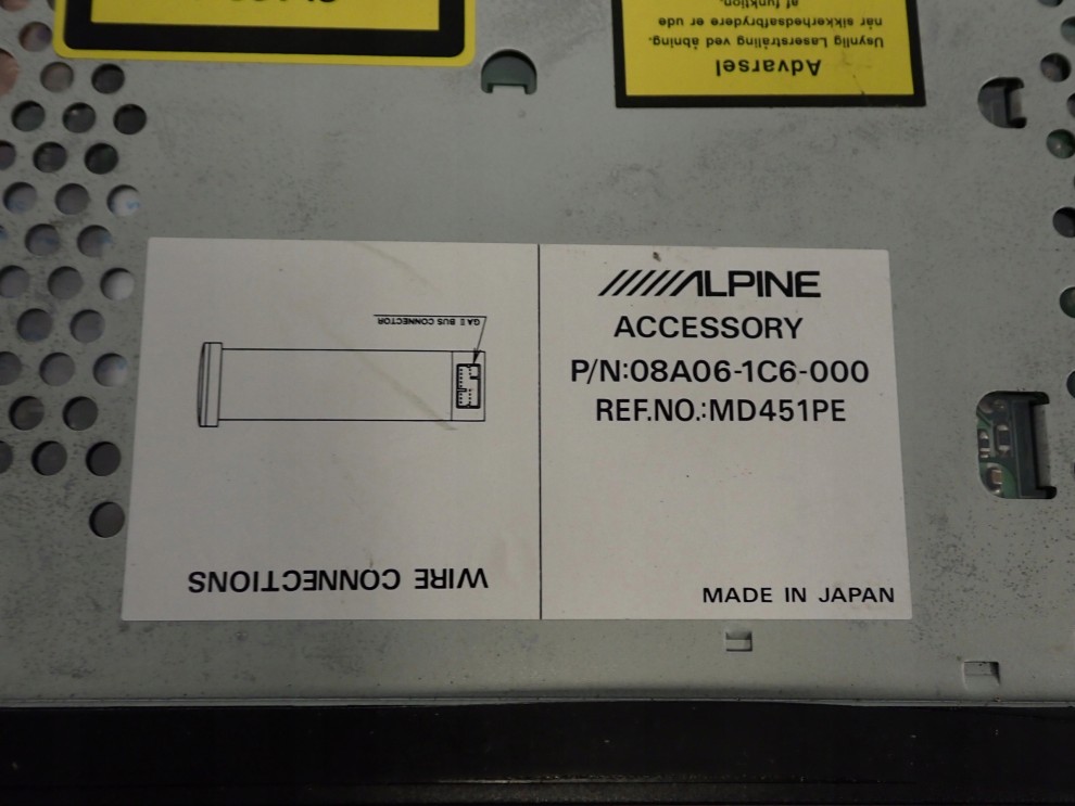 HONDA CIVIC EP VII 01-05 ZMIENIARKA PŁYT CD 4/5