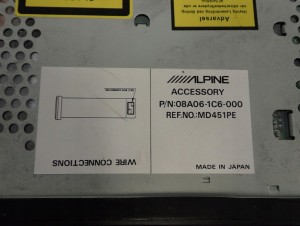 HONDA CIVIC EP VII 01-05 ZMIENIARKA PŁYT CD 4/5 MINIATURA