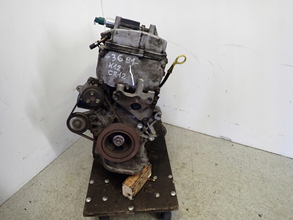 NISSAN MICRA K12 1.2i BENZYNA 02-09 SILNIK MOTOR CR12 1/9