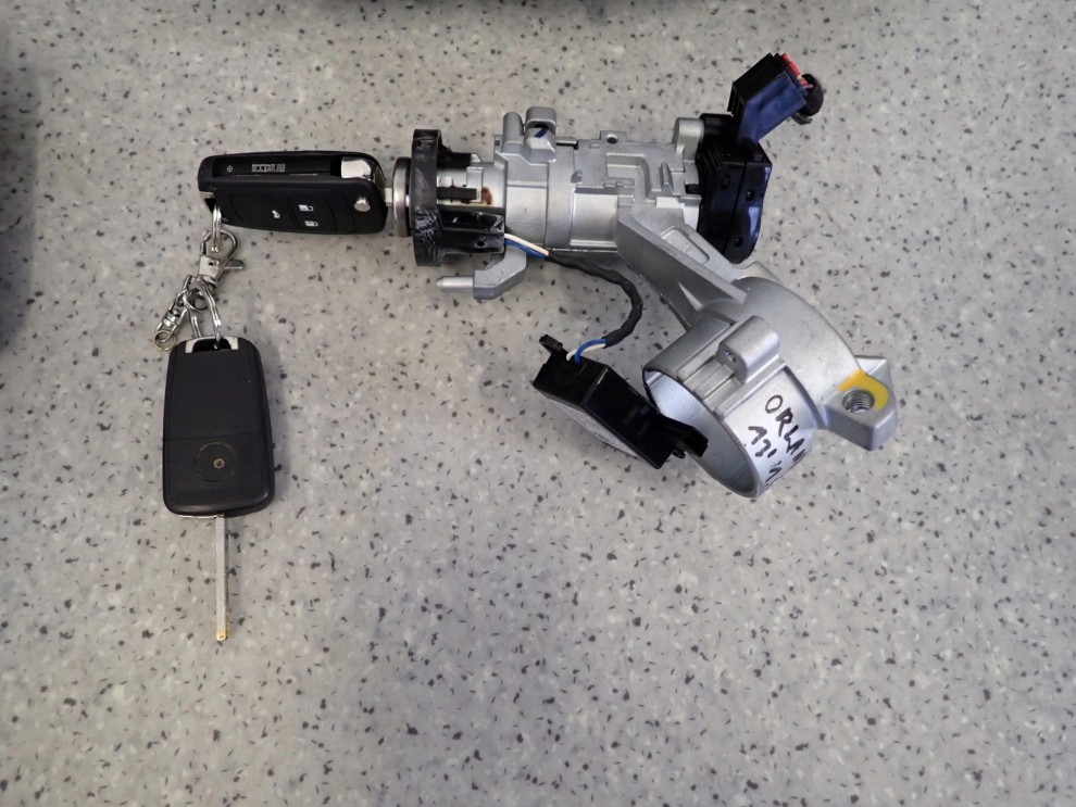 CHEVROLET ORLANDO 1.4I TURBO 10- ZESTAW STARTOWY KOMPUTER STACYJKA ZEGARY 6/14