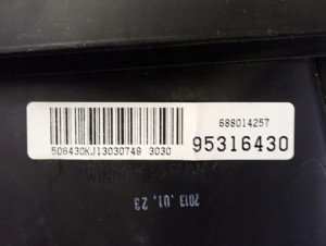 CHEVROLET ORLANDO 1.4I TURBO 10- ZESTAW STARTOWY KOMPUTER STACYJKA ZEGARY 12/14 MINIATURA