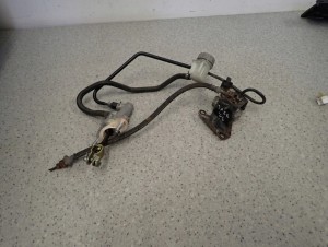 HONDA JAZZ II POMPA SPRZĘGŁA PRZEWÓD AKUMULATOR HYDRAULICZNY 1/7 MINIATURA