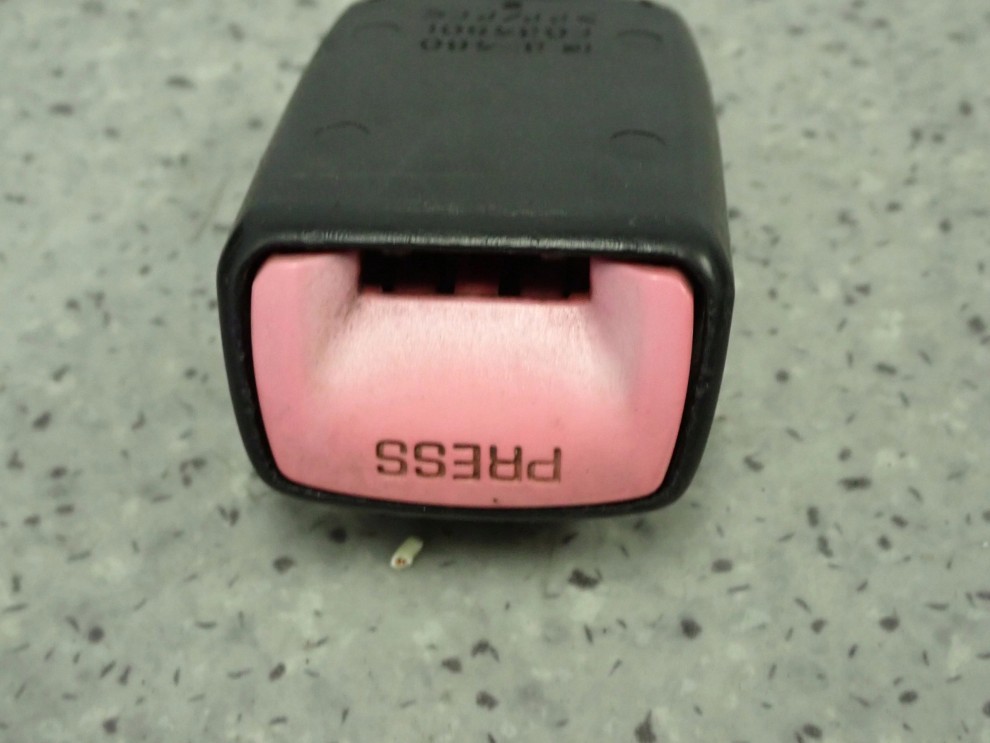 TOYOTA AYGO 05- ZAPINKA ZAPIĘCIE PASA BEPIECZEŃSTWA PRZÓD LEWA 4/5