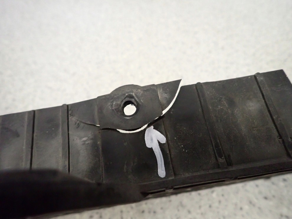 KIA RIO 1.5 CRDI 05-10 OSŁONA DOLNA ZDERZAKA PRZÓD 6/9