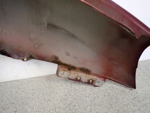 HYUNDAI SANTA FE 01- BŁOTNIK PRZEDNI LEWY NQ 11/11 MINIATURA