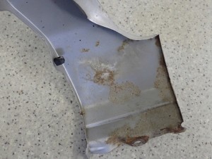 HONDA JAZZ II 05-07 BŁOTNIK PRZEDNI PRAWY NH623M 15/15 MINIATURA