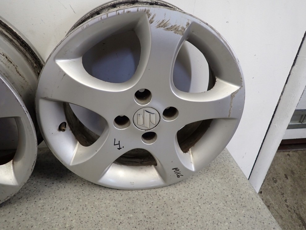SUZUKI SWIFT MK6 05- FELGI ALUMINIOWE KOMPLET 15\