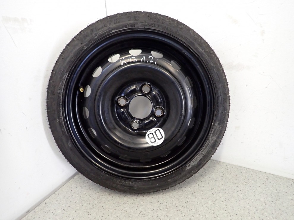 NISSAN MICRA K13 NOTE KOŁO DOJAZDOWE DOJAZDÓWKA 4x100 R14 1/6