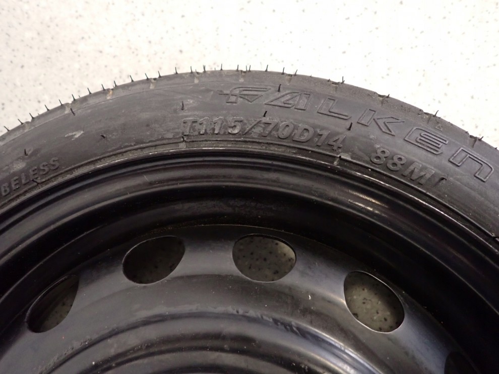 NISSAN MICRA K13 NOTE KOŁO DOJAZDOWE DOJAZDÓWKA 4x100 R14 4/6