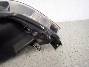 NISSAN NOTE E11 06- LAMPA PRZEDNIA PRAWA REFLEKTOR EUROPA 10/11 MINIATURA