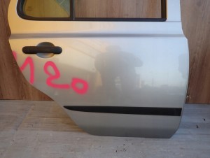 NISSAN MICRA K12 03-10 5d DRZWI TYLNE PRAWE KY0 5/10 MINIATURA