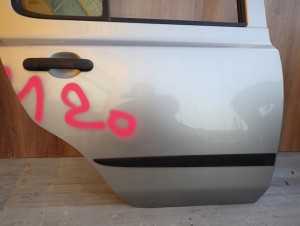 NISSAN MICRA K12 03-10 5d DRZWI TYLNE PRAWE KY0 7/10 MINIATURA