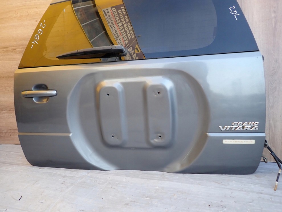 SUZUKI GRAND VITARA 06- KLAPA BAGAŻNIKA SZYBA TYŁ ZDL 9/11
