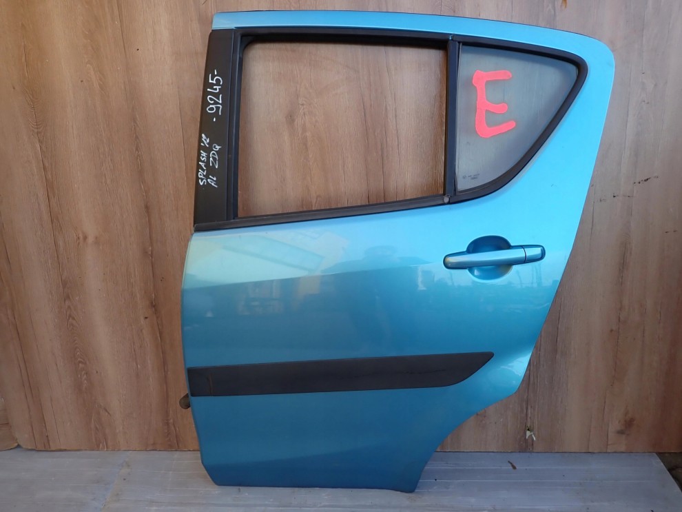 SUZUKI SPLASH 08-14 DRZWI TYLNE LEWE ZDQ 1/14