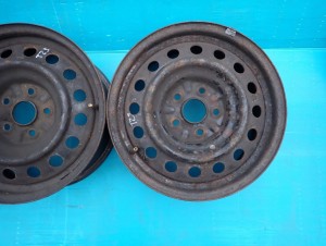 TOYOTA AVENSIS T25 02-07 FELGA STALOWA 16x6.5J ET45 4/9 MINIATURA