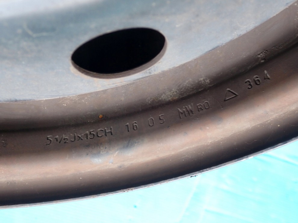 SUZUKI SWIFT MK6 05-10 FELGA STALOWA 15\