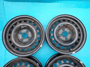 SUZUKI SPLASH 08- FELGI STALOWE KOMPLET 14x5.5J 4x100 ET39 3/7 MINIATURA