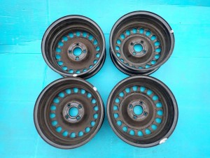 SUZUKI SPLASH 08- FELGI STALOWE KOMPLET 14x5.5J 4x100 ET39 5/7 MINIATURA