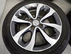 NISSAN MICRA K13 10- KOŁA FELGI ALUMINIOWE ZESTAW 16x6J ET55 KOMPLET 5/16 MINIATURA