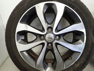 NISSAN MICRA K13 10- KOŁA FELGI ALUMINIOWE ZESTAW 16x6J ET55 KOMPLET 8/16 MINIATURA